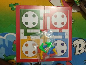 Webby Ludo &amp; Snake &amp; Ladders | 2-in-1 Family Board