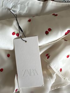 ZARA Cute Strawberry Print Mini Skirt