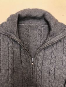 women’s Gray Cable Knit Sweater