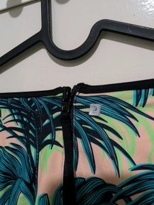 Olaian Tropical One Piece Swimsuit