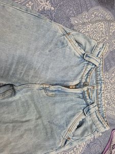Light Wash Wide Leg Jeans