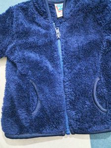 Cozy Blue Fleece Hoodie with one pajama