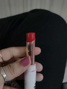 White Lipstick with Gold Accent