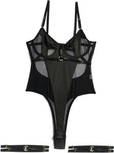 Sheer Black Bodysuit