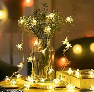 14 LED 3 Meter Warm White Silicone Blossom Flower
