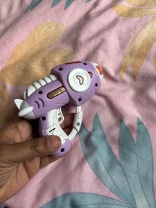 Purple Hello kitty Toy Laser Gun