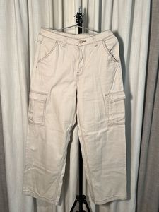 H&M Beige Cargo Pants