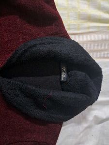 Burgundy Button-Down Longline Cardigan