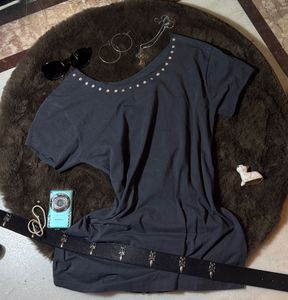 Custom Off the Shoulder Cut out Back