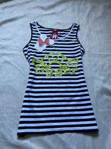 Disney Striped Graphic Tank Top
