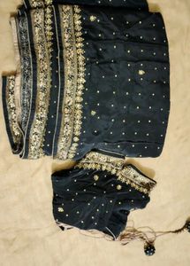 Elegant Black saree