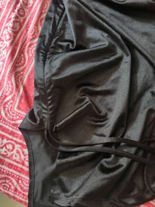 aesthetic off shoulder Black Bodycon Dress + freeb