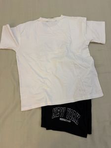 New York T-Shirt and Shorts Set