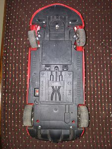 Red 11Inch Rc Car With Remote Control
