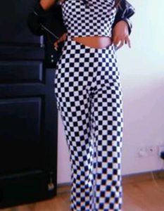 Checkered Co-ord Set