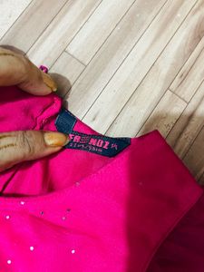 Girls Pink Party Dress new