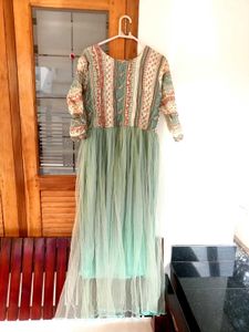 Boho Style Tulle Gown