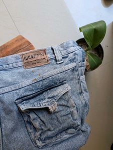 Men's Acid Wash Jeans