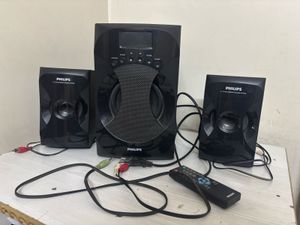 Philips 2.1 Multimedia Speaker System with Remote
