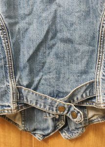 vintage denim vest