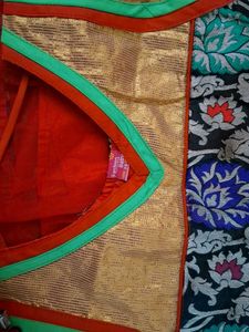 Vibrant Orange Lehenga Choli
