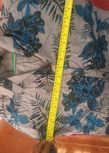 Men's Tropical Print Short Sleeve Shirt
