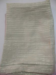 Elegant Dupatta with Metallic Stripes
