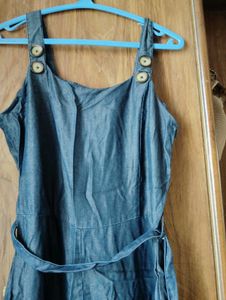 Blue Denim Jumpsuit