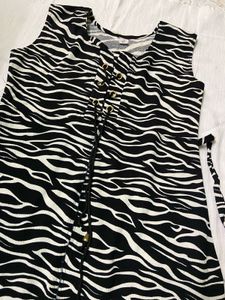 Zebra Print Dress