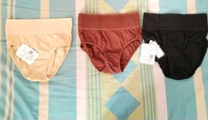 Comfortable High-Waisted Briefs - Pack of 3
