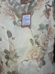 Elegant Floral Print Maxi Dress