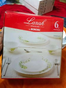Dinner Set ( Plate, Small And Big Bowl)