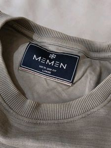 Minimal Grey Crewneck Sweater