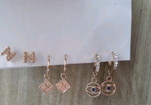 3 Pc Earring Combo