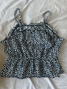 Chic Floral Print Cami Top
