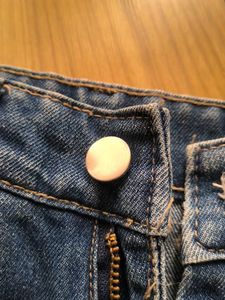 Stylish Blue Denim Cargo Jeans