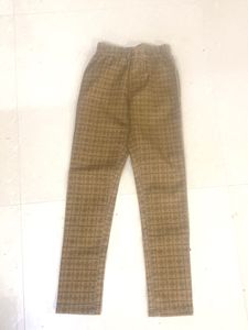 Chic Plaid Trousers for Girls