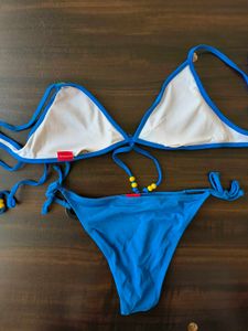 Flag Bikini Set 🇧🇷 + linen shirt
