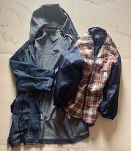 Denim Hooded Jacket