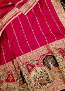 Banarasi style heavy printed lehnga set