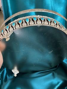 Decorative Blue Serving Tray