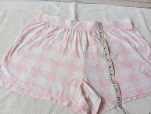 Cute Pink Gingham Skater Skirt