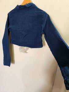Denim Bolero Jacket