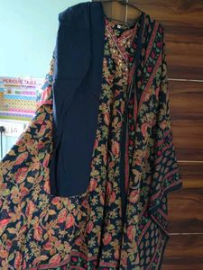 An A-line kurta set