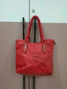 Chic Red Tote Bag