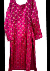Karigari Purple Kurta