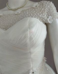 Beautiful wedding gown