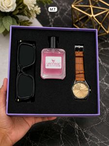 Men's Watch, Perfume &amp; Sunglasses Gift Set AT SALE