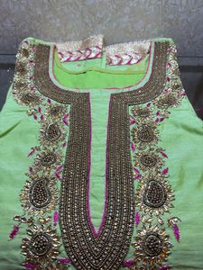suit set lime green