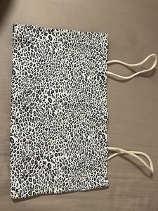 Animal Print Drawstring Bag